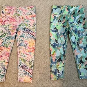 Athleta Girls crop leggings, like new